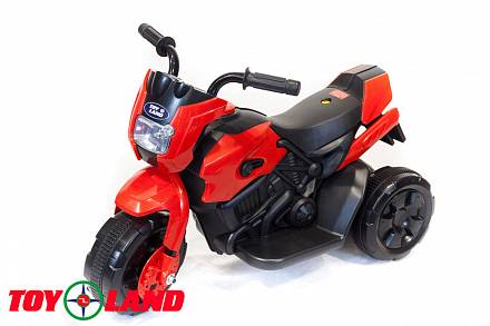 Электромотоцикл Toyland красного цвета 